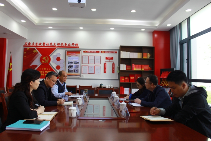 2024-10-9赵红星到石安分公司督导基层党建工作